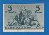 NJEMAČKA REICH 5 MILLIARDEN  MARK 1923  179423 - 4081