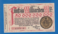 NJEMAČKA REICH 50 MILLIARDEN  MARK 1923  15379 - 4116  UNC