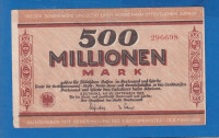 NJEMAČKA REICH 500 MILLION   MARK 1923   296698 - 4547