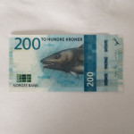 NORVEŠKA 200 KRUNA 2016 GODINA UNC