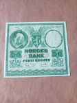 Norveška 50 kroner 1961..