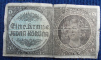 Novčanica 1 Kruna Protektorata Češke i Moravske iz 2 svj.rata