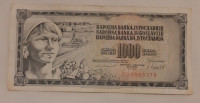 Novčanica 1000 dinara (Jugoslavija 1981.)