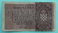 Novčanica 2 kune iz 1942 godine