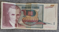NOVČANICA 5 000 000 DINARA 1993.