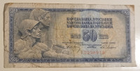 novčanica od 50 dinara SFRJ 1968