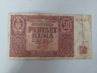 Novčanica 50 kuna (1941.)
