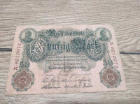 Novčanica 50 maraka Berlin1910