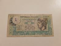 Novčanica 500 talijanskih lira iz 1976.g.