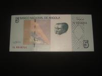 Novčanica Angola 5 kwanzas 2012.UNC