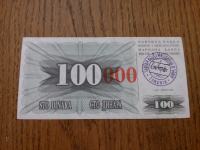 BIH 100 000 DINARA 1992 GODINA