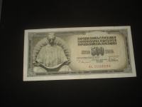 Novčanica Jugoslavija 500 dinara 1978.VF