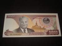 Novčanica Laos 5000 kip 2020.UNC