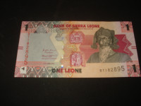 Novčanica Sierra Leone 1 leone 2022.UNC (1 kom)