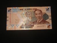 Novčanica Sierra Leone 2 leones 2022.UNC (1 kom)