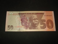 Zimbabve / Zimbabwe 50 dollars 2020.UNC (1 kom)