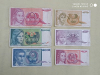 Novčanice Jugoslavije