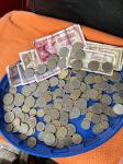 -Stare Novčanice/Kovanice-Dinari-Komplet:25€ura-