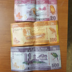 Novčanice iz Sri Lanke...komp..3 kom