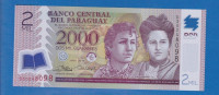 PARAGUAY 2000 GUARANIES 2017 UNC