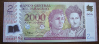 Paragvaj 2,000 Guaraníes 2017