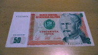 Peru 50 intis novčanica iz 1987.godine