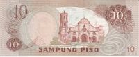 PHILIPPINES 10 PISO 1949