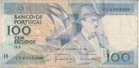 PORTUGAL 100 ESCUDOS 1988