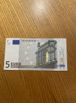 Novčanicu od 5 eura serije P 2002 godine tiskane u Nizozemskoj