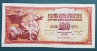 SFRJ, 100 DINARA, 1965.