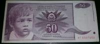 SFRJ- 50 DINARA 1990.