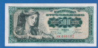 SFRY JUGOSLAVIJA 500 dinara 1963  UNC / AK460102 / 2234