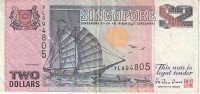 SINGAPORE 2 DOLLARS