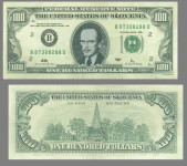 Slovenia 100  Tollars 1996 Propaganda Note