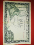 Spanjolska 1.000 Pezeta 1965. (vf) San Isidro