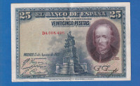 ŠPANJOLSKA 25  PESETAS 1928   ODLIČNA  D4008496  - 4058