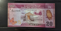 Sri Lanka 20 Rupees UNC Novčanica