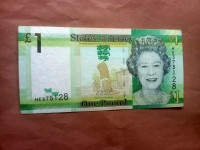 State of Jersey 1 funta..