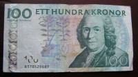 Švedska 100 Kronor 2008