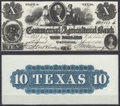 Texas - 10 $ reprodukcija - Commercial and Agricultural Bank