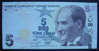 Turska 5 Turkish Lira 2022