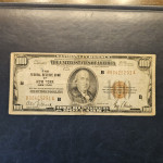 USA 100 DOLLARS 1929 NEW YORK F/VF