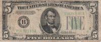 USA 5 DOLLARS 1934