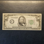 USA 50 DOLLARS 1934 ATLANTA XF+
