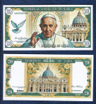 VATICAN 20 LIRE 2024 UNC