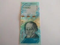 VENECUELA 10 000 BOLIVARES 2016 GODINA UNC