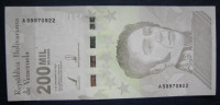 Venezuela 200,000 Bolívares 2020