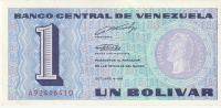 VENEZUELA UN BOLIVAR 1989