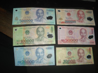 Vietnam aktualni set đong (mix VF do UNC)