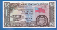 WESTERN SAMOA 5 POUNDS 2020  UNC  U8706346  / 4526